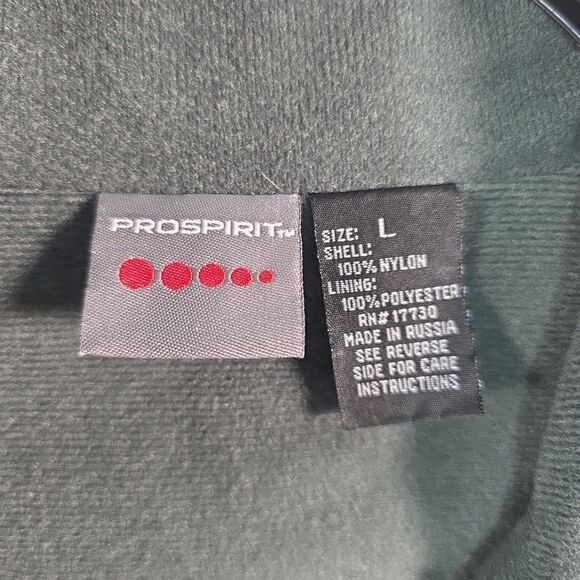 Vintage Pro Spirit Wind Breaker Vest Full Zip Men's Size Large Made in Russia - Picture 4 of 9